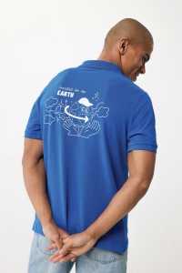 Polo en coton piqué et recyclé IQONIQ Yosemite 390