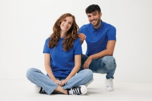 Polo en coton piqué et recyclé IQONIQ Yosemite 392