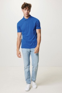 Polo en coton piqué et recyclé IQONIQ Yosemite 397