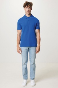 Polo en coton piqué et recyclé IQONIQ Yosemite 398