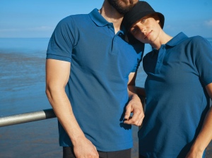 Polo en coton piqué et recyclé IQONIQ Yosemite 405