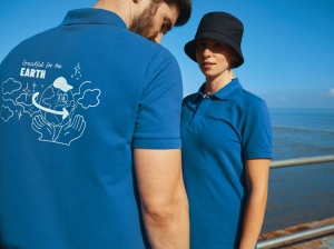 Polo en coton piqué et recyclé IQONIQ Yosemite 406