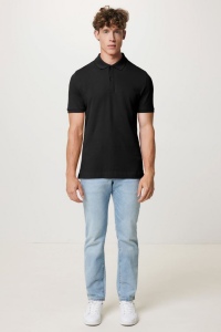 Polo en coton piqué et recyclé IQONIQ Yosemite 26