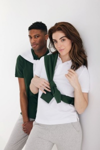 Polo en coton piqué et recyclé IQONIQ Yosemite 68
