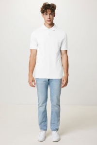 Polo en coton piqué et recyclé IQONIQ Yosemite 71