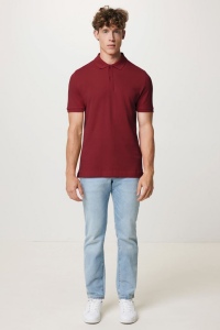 Polo en coton piqué et recyclé IQONIQ Yosemite 114