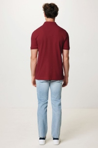 Polo en coton piqué et recyclé IQONIQ Yosemite 115