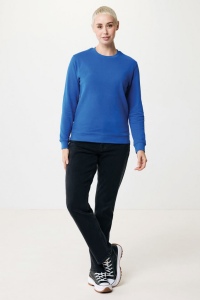 Sweater à col rond en coton recyclé IQONIQ Zion 218
