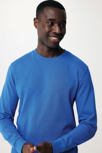 Sweater à col rond en coton recyclé IQONIQ Zion 228