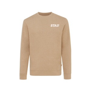 Pull à col rond en coton recyclé non teinté IQONIQ Denali 125