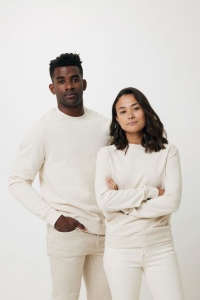 Pull à col rond en coton recyclé non teinté IQONIQ Denali 160