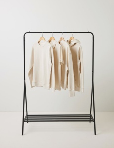 Pull à col rond en coton recyclé non teinté IQONIQ Denali 175