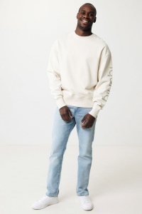 Sweater à col rond en coton recyclé IQONIQ Kruger 147