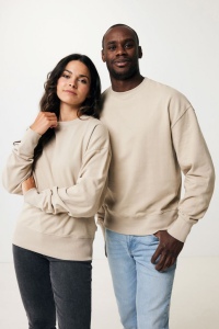 Sweater à col rond en coton recyclé IQONIQ Kruger 57