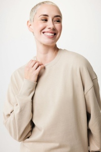 Sweater à col rond en coton recyclé IQONIQ Kruger 67