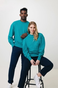 Sweater à col rond en coton recyclé IQONIQ Kruger 81
