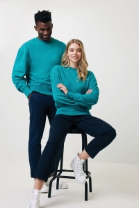Sweater à col rond en coton recyclé IQONIQ Kruger 82