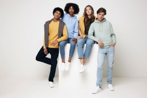 Sweat à capuche en coton recyclé IQONIQ Jasper 233