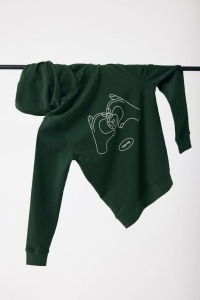 Sweat à capuche en coton recyclé IQONIQ Jasper 85