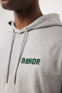 Sweat à capuche en coton recyclé et non teinté IQONIQ Torres 19