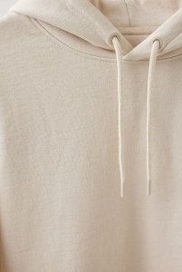 Sweat à capuche en coton recyclé et non teinté IQONIQ Torres 159