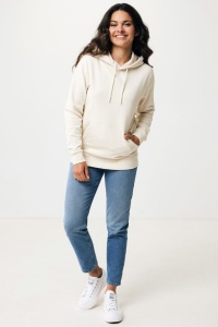 Sweat à capuche en coton recyclé et non teinté IQONIQ Torres 165