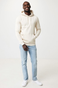 Sweat à capuche en coton recyclé et non teinté IQONIQ Torres 169