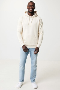 Sweat à capuche en coton recyclé et non teinté IQONIQ Torres 170