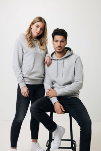Sweat à capuche en coton recyclé et non teinté IQONIQ Torres 25