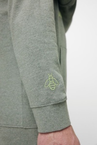 Sweat à capuche en coton recyclé et non teinté IQONIQ Torres 84