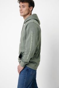 Sweat à capuche en coton recyclé et non teinté IQONIQ Torres 85