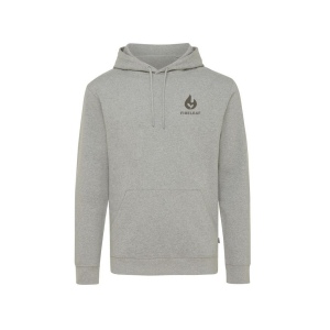 Sweat à capuche en coton recyclé et non teinté IQONIQ Torres 16