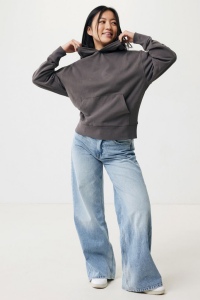 Sweat à capuche en coton recyclé IQONIQ Yoho 180