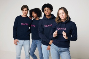Sweat à capuche en coton recyclé IQONIQ Yoho 43