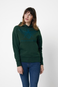 Sweat à capuche en coton recyclé IQONIQ Yoho 55
