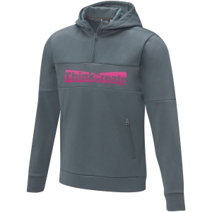 Sweat à capuche anorak à demi zip Sayan pour homme 8