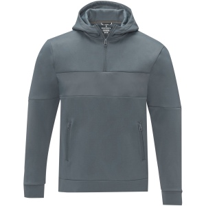 Sweat à capuche anorak à demi zip Sayan pour homme 12