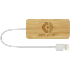 Hub USB Tapas en bambou 3