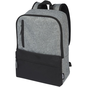 Sac à dos pour ordinateur portable Reclaim 15" recyclé GRS bicolore de 14 L 2