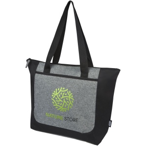 Sac shopping Reclaim recyclé GRS bicolore à fermeture éclair de 15 L 4