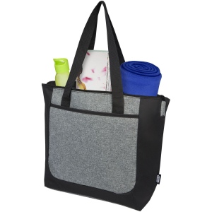 Sac shopping Reclaim recyclé GRS bicolore à fermeture éclair de 15 L 6