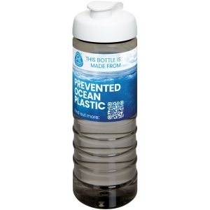 Bouteille de sport H2O Active® Eco Treble de 750 ml avec couvercle à bascule 30