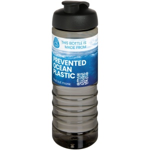 Bouteille de sport H2O Active® Eco Treble de 750 ml avec couvercle à bascule 33