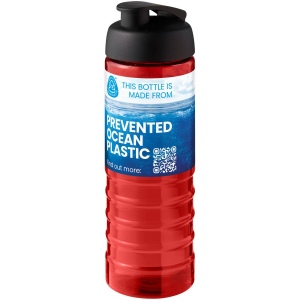 Bouteille de sport H2O Active® Eco Treble de 750 ml avec couvercle à bascule 36
