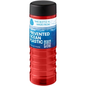 Bouteille de sport H2O Active® Eco Treble de 750 ml avec couvercle vissé 24