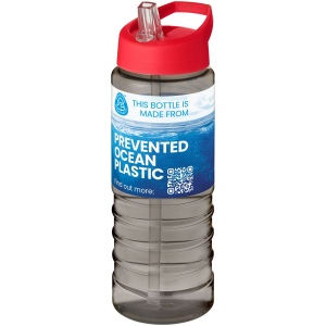 Bouteille de sport H2O Active® Eco Treble de 750 ml avec couvercle à bec verseur 31