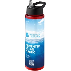 Bouteille de sport H2O Active® Eco Vibe de 850 ml avec couvercle à bec verseur 33