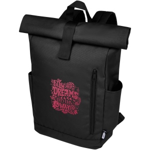 Sac à dos Byron de 18 L en RPET GRS 15,6" avec dessus enroulable 22