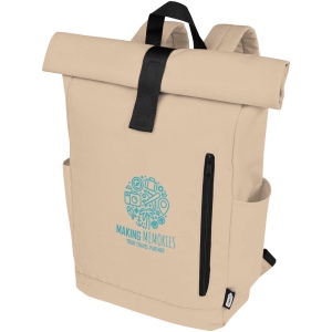 Sac à dos Byron de 18 L en RPET GRS 15,6" avec dessus enroulable 27