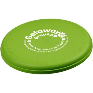 Frisbee en plastique recyclé Orbit 25